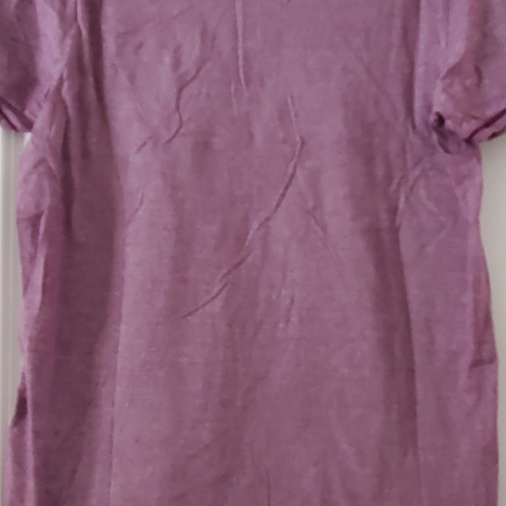 Ted Baker Men's Collard Polo Burgandy Shirt - Size 4